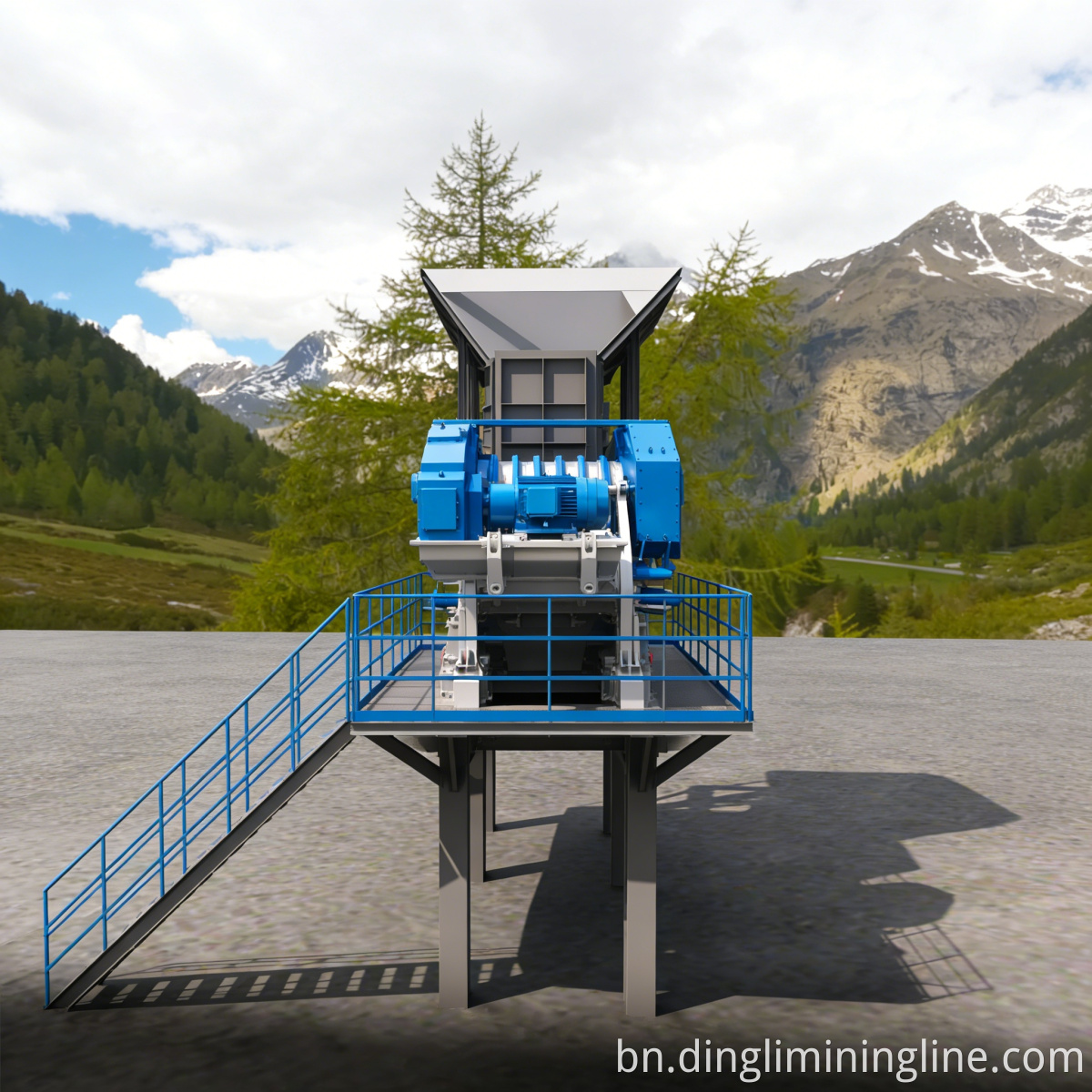 Hard Iron Ore Crushing Line
